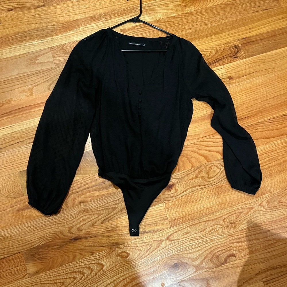 Abercrombie & Fitch Black Bodysuit